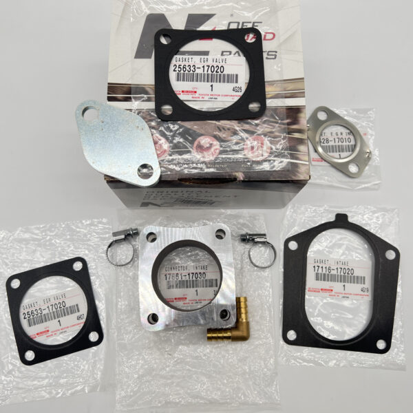 Kit de suppression de vanne EGR HDJ100 - EGR refroidie par eau N4-Offroad