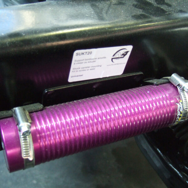 Supports universels pour bonbonnes d'amortisseurs N4-Offroad