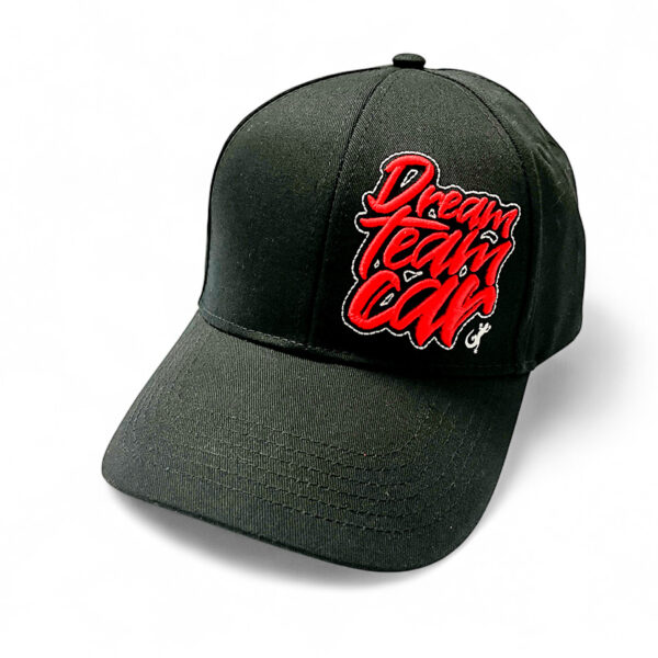 Alternative view of Casquette Baseball 6 pans logo Dream Team Car 3D