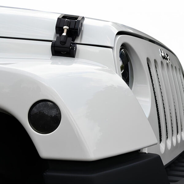 Alternative view of Feux répétiteurs clignotants fumés leds pour Jeep Wrangler JK - la paire