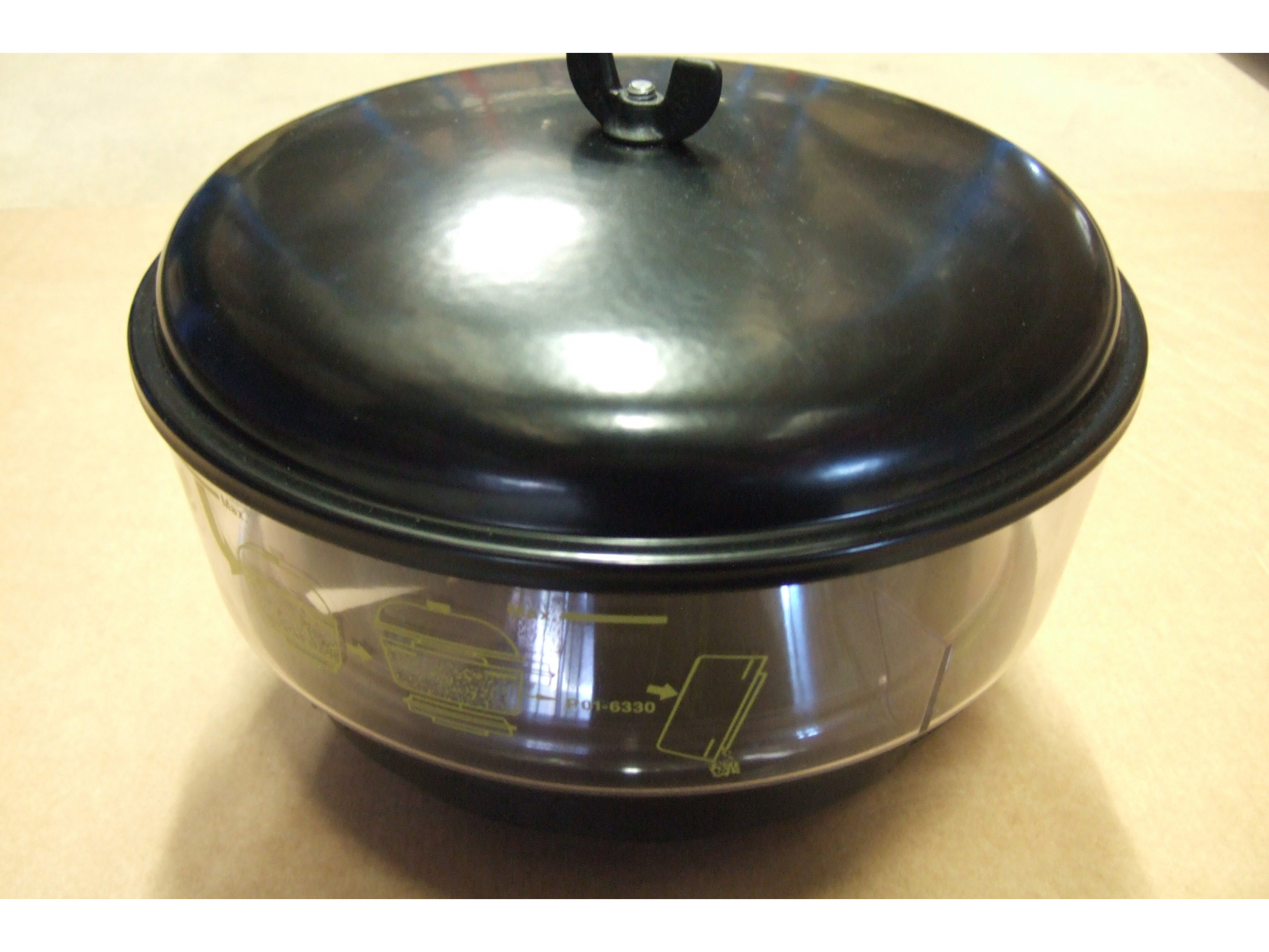 Préfiltre cyclonique Donaldson transparent Ø10" avec entrée Ø3.8" – Image 4