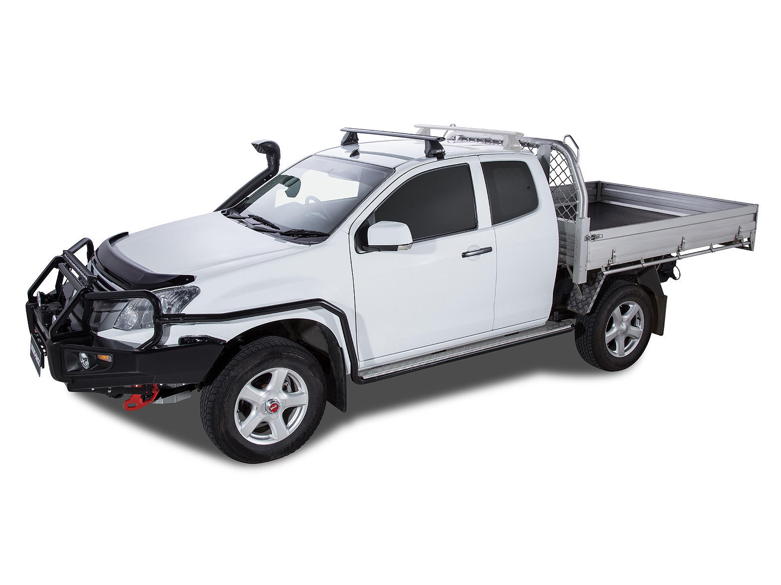 Kit 1 barre de toit Rhino Rack Sportz 1260mm Isuzu D-Max Simple Space Cab 2012-2020 – Image 4