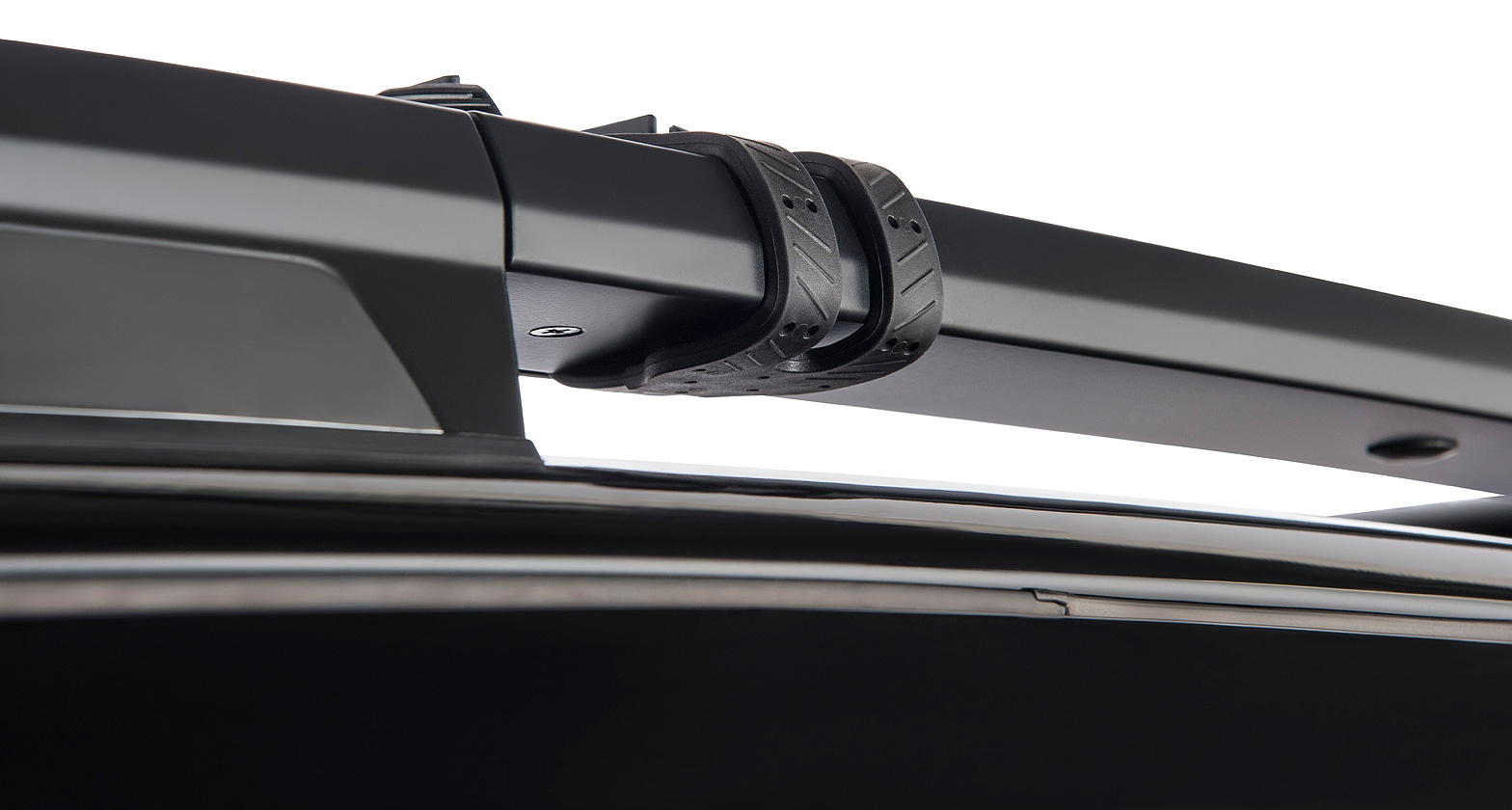 Kit 2 barres de toit noire 905 mm Vortex montage StealthBar – Image 4