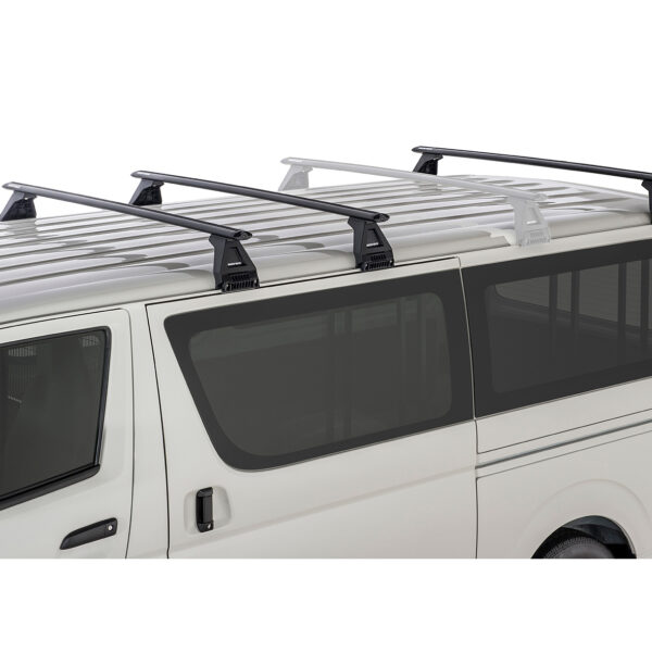 Kit 3 barres de toit Rhino Rack Sportz 1500mm Toyota Hiace 1989-2005