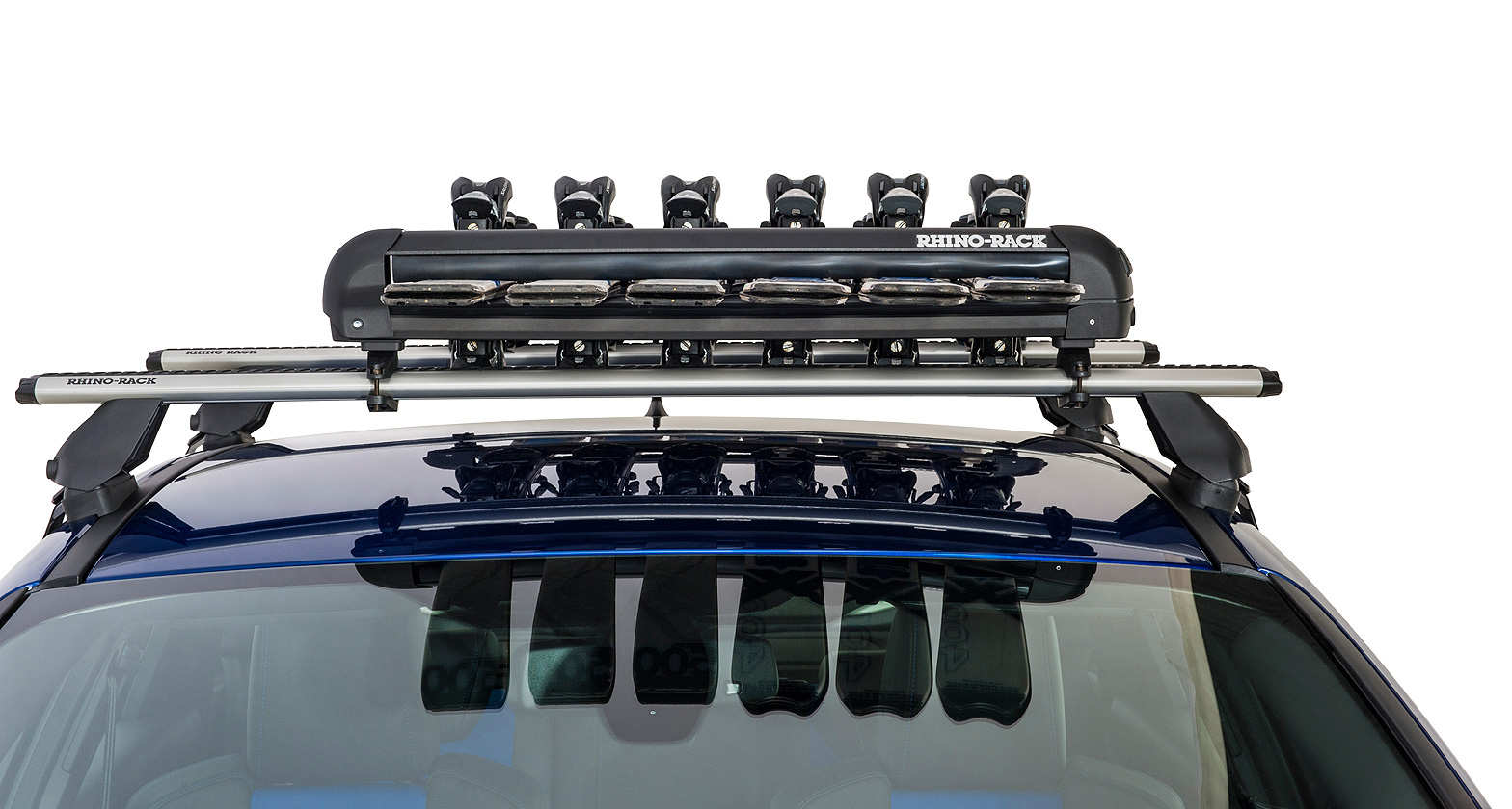 Porte élément de galerie 695mm type ski snowboard surf Rhino Rack – Image 4