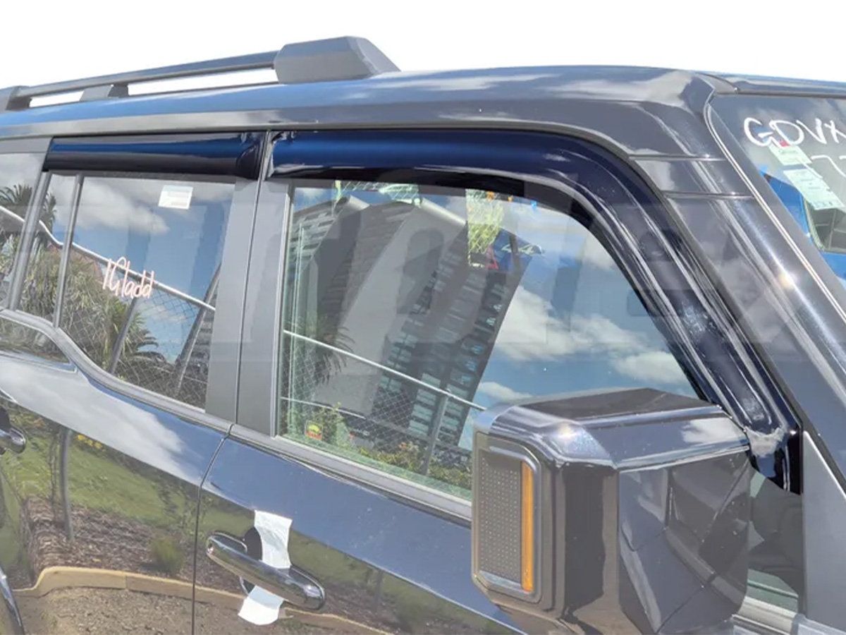 Jeu 4 déflecteurs vitre avant et arrière Toyota Land Cruiser 250 GDJ250 – Image 2