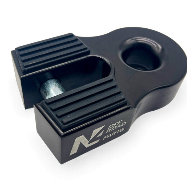 Arrêt de corde 10T alu noir pour manille souple N4-Offroad