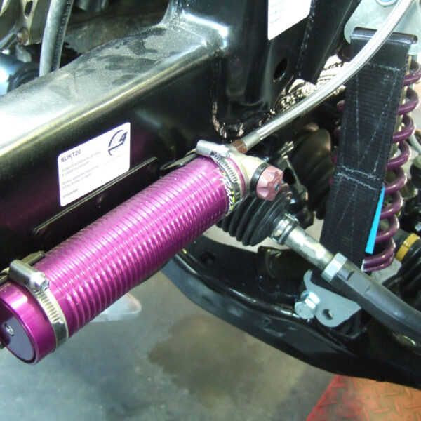 Alternative view of Supports universels pour bonbonnes d'amortisseurs N4-Offroad