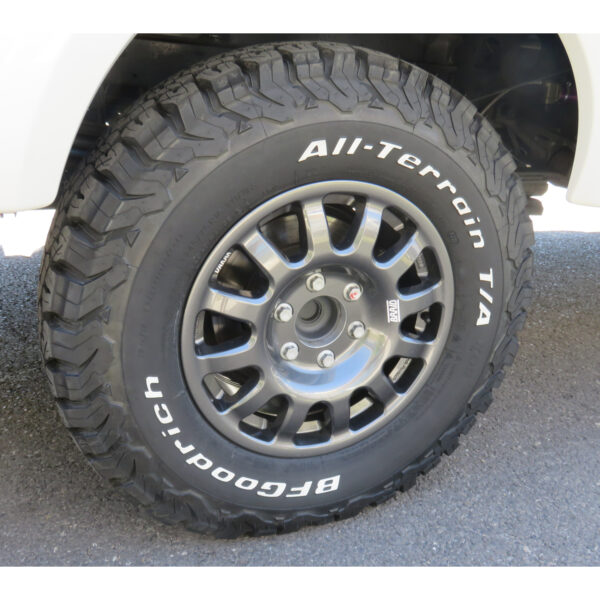 Jante aluminium Braid Fullrace grise 7x16 Mercedes Sprinter 4x4 W907 W906