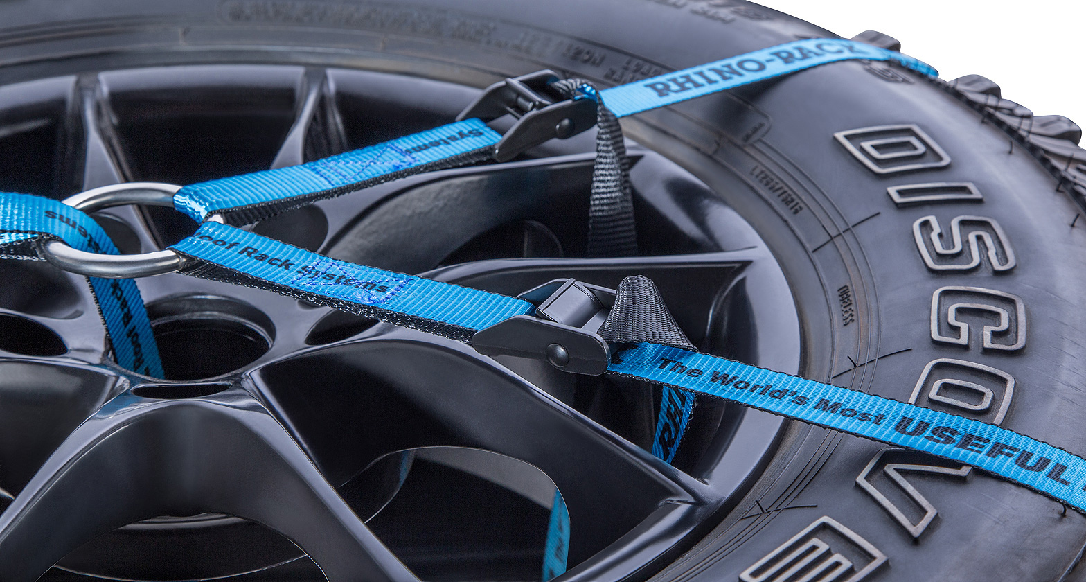 Porte roue RHINORACK pour galerie pionner (par sangle) – Image 4