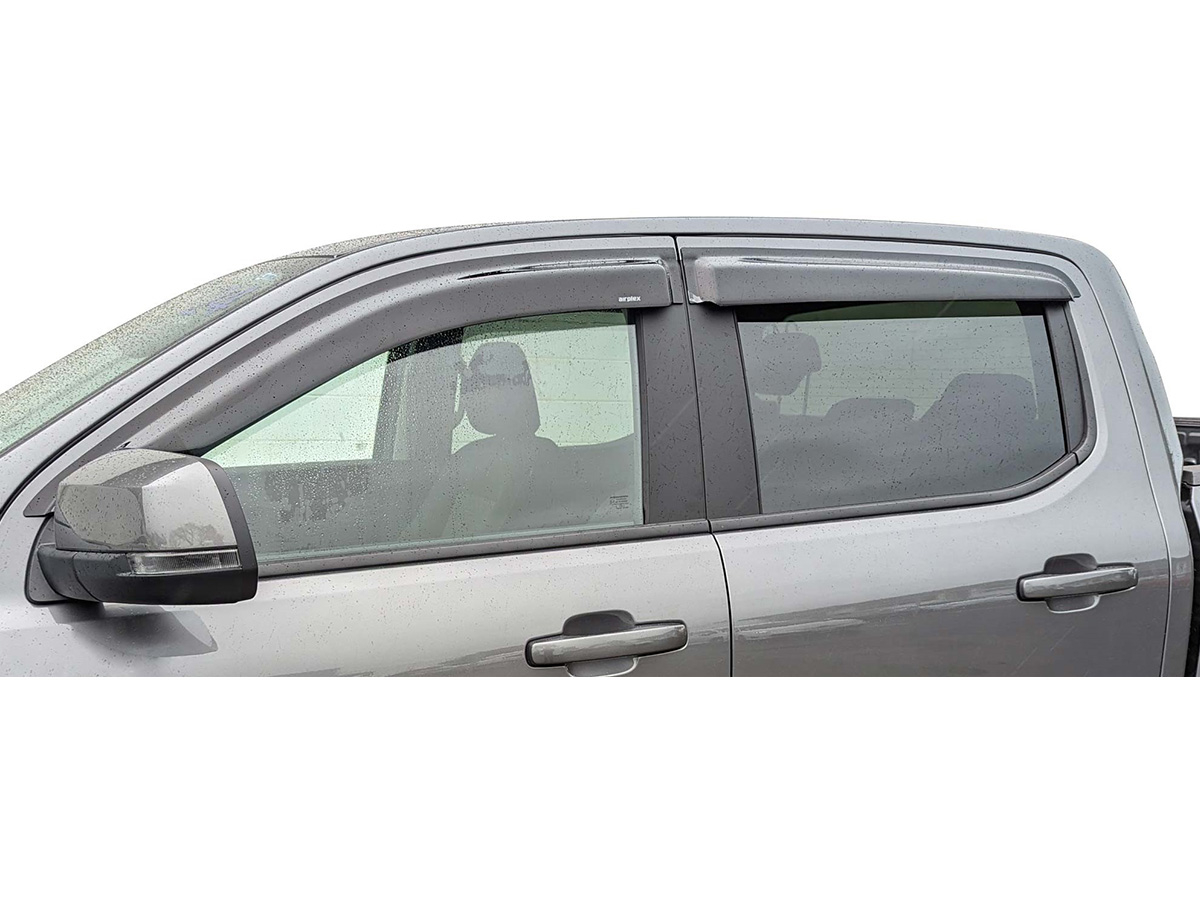 Jeu 4 déflecteurs vitre avant et arrière Ford Ranger T6 T7 T8 – Image 5