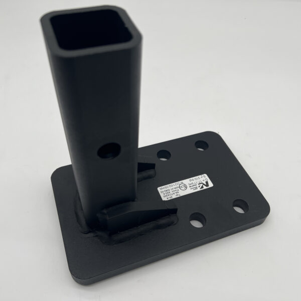 Entretoise homologuée carré 2" attelage plaque 4 trous N4-Offroad