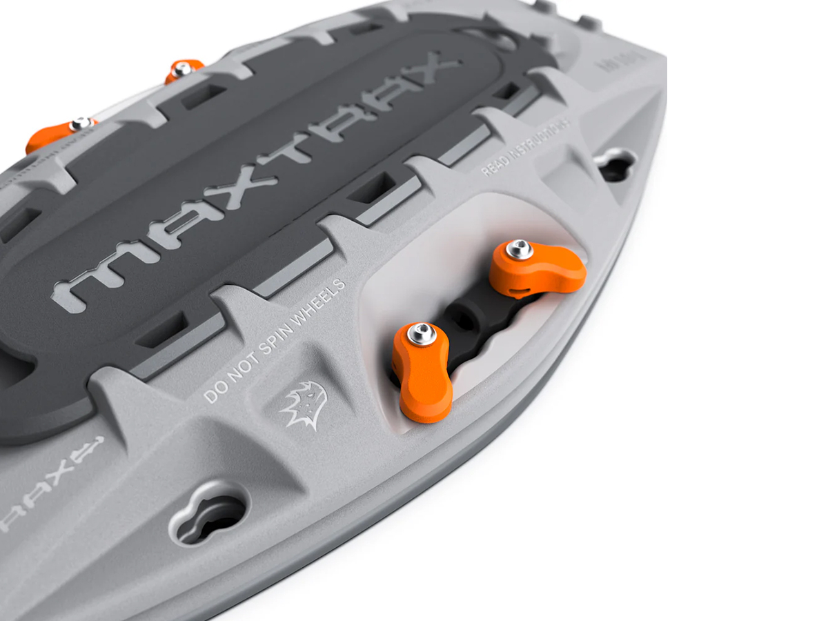Plaque à sable pour moto Maxtrax grise – Image 5