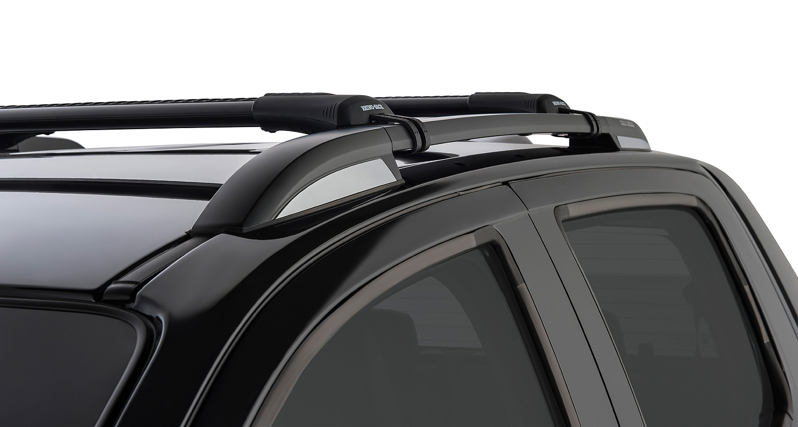 Kit 2 barres de toit noire 905 mm Vortex montage StealthBar – Image 5