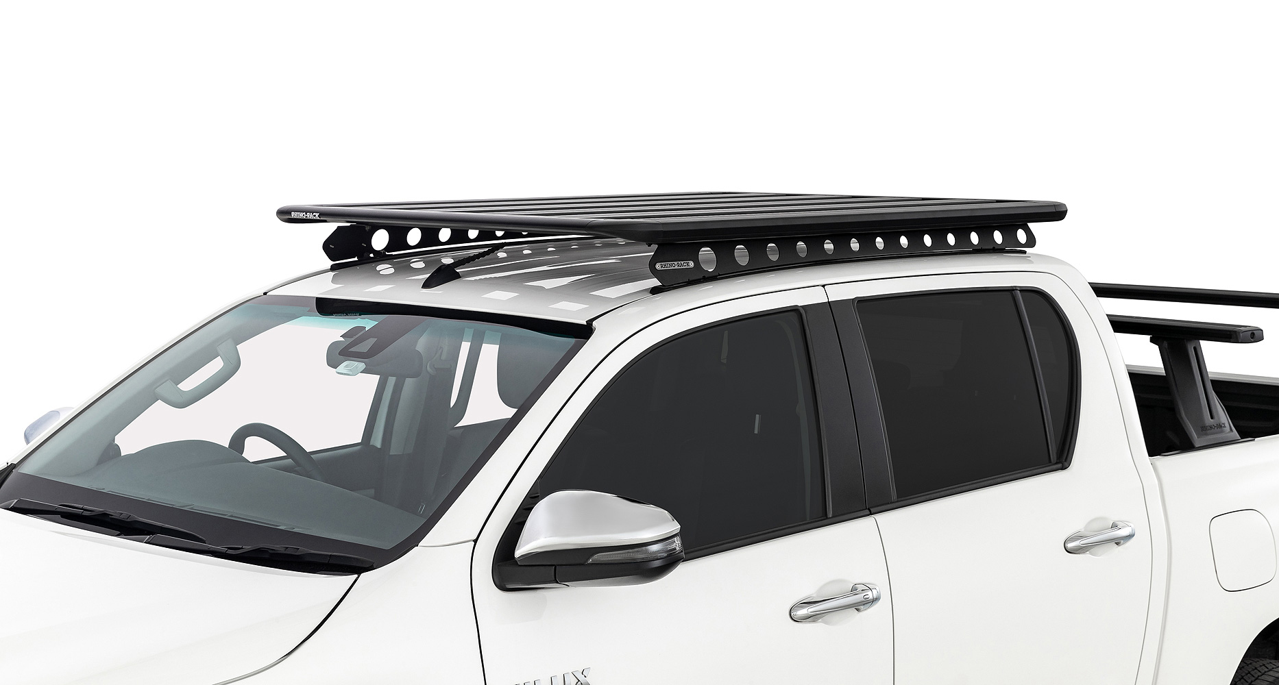 Kit galerie Rhino Rack Pioneer 6 1500x1240mm avec Backbone Toyota Hilux Revo 2015- – Image 5
