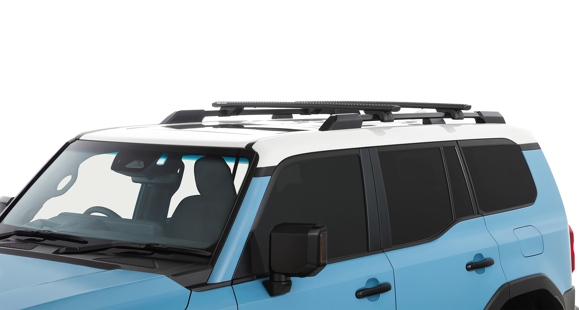 Kit 2 barres de toit Rhino Rack Sportz 1260mm sur rails de toit d'origine – Image 6