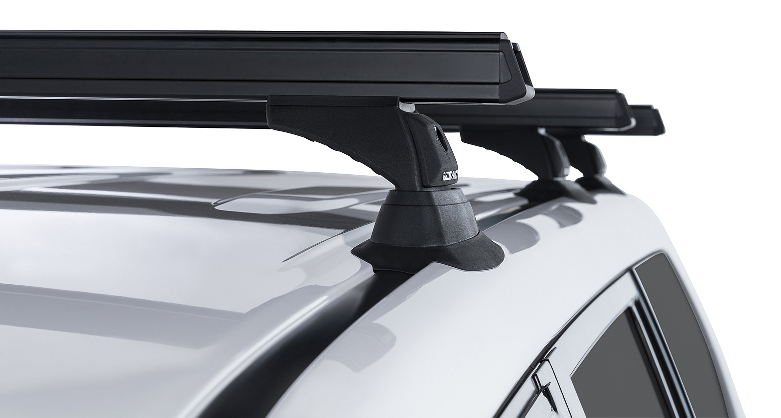 Kit 3 barres de toit noire 1250mm Heavy Duty RCH Toyota Land Cruiser série 150 2009- – Image 5