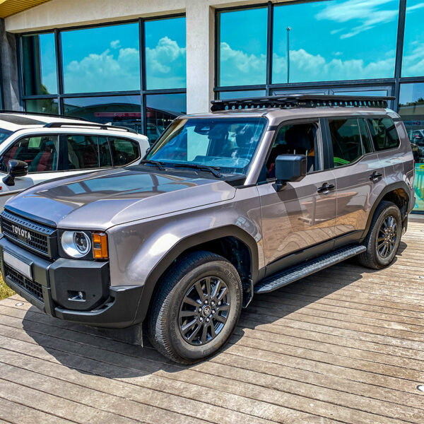 Alternative view of Rhino-Rack Backbone Mounting System - Prado 250 Rhino Rack