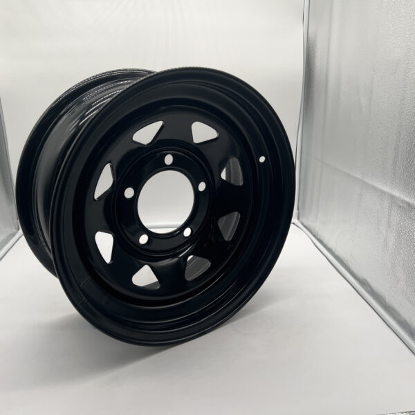 Jante acier Triangular noire 7X16 5x150 Toyota HZJ78 HZJ79 N4-Offroad