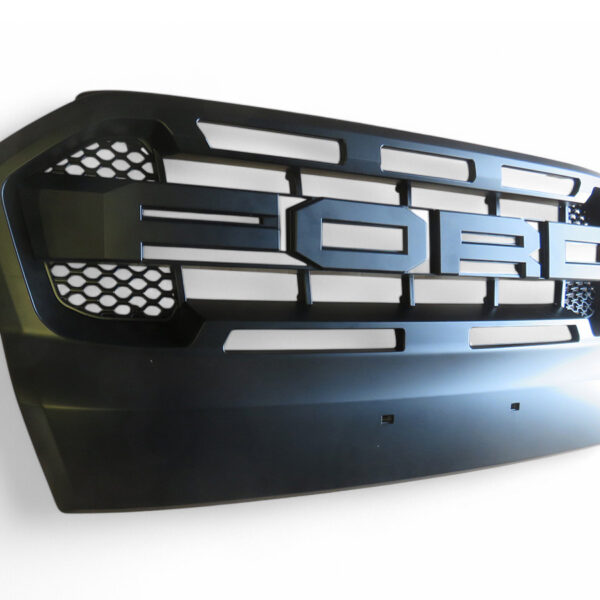 Alternative view of Calandre complète noire Raptor Ford Ranger T7 2017-2019