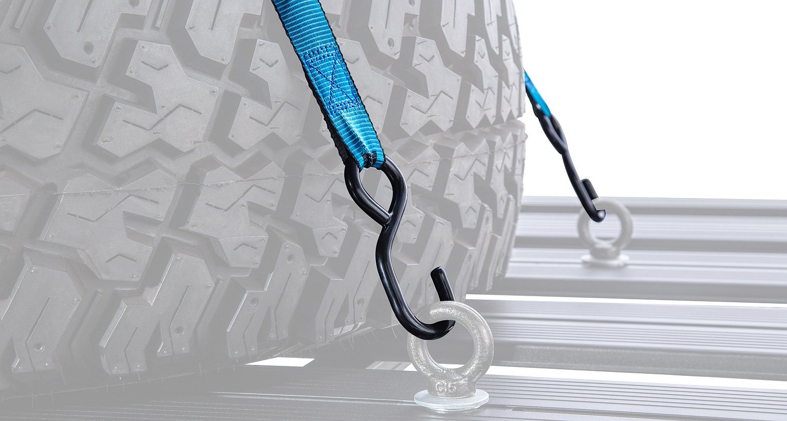 Porte roue RHINORACK pour galerie pionner (par sangle) – Image 6