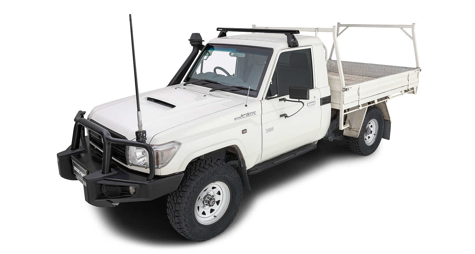 Kit 1 barre de toit noire Heavy Duty 1500mm avec pied RCL150 – Image 6