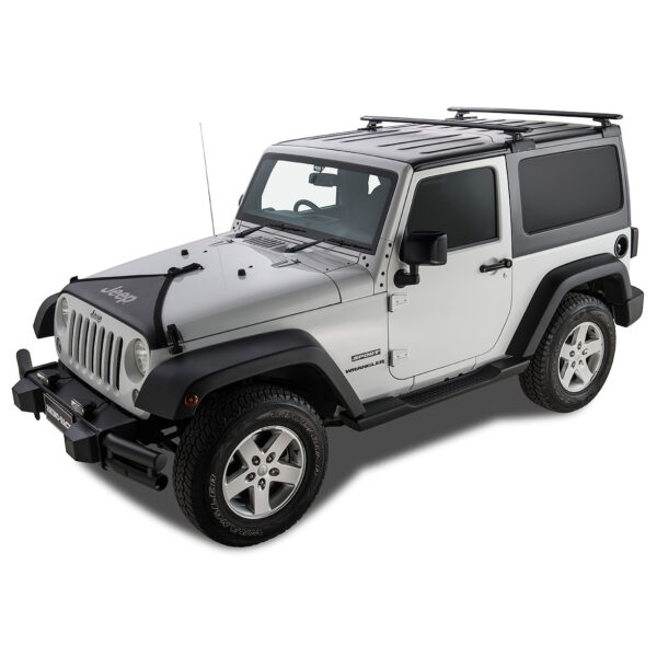 Kit 2 barres de toit Rhino Rack Sportz 1500mm Jeep Wrangler JK 2p 2011-2019