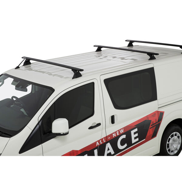 Kit 3 barres de toit Rhino Rack Sportz 1650mm Toyota Hiace 2019-