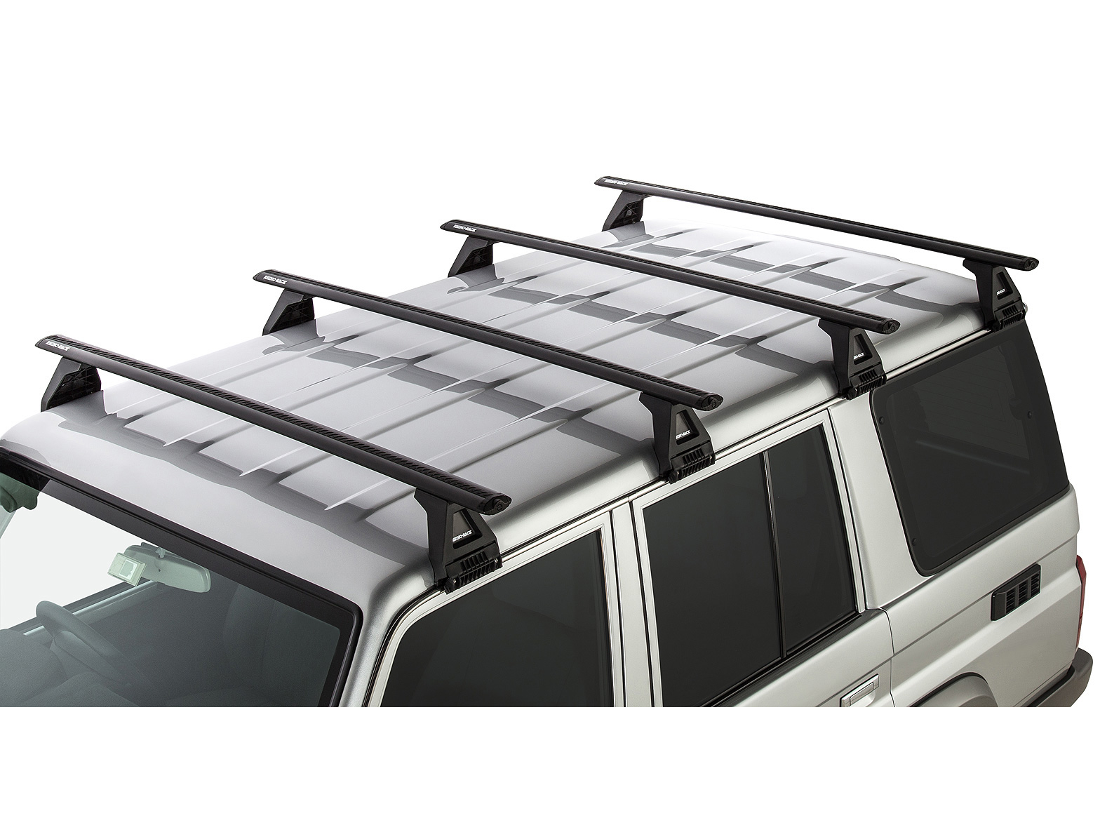 Kit 4 barres de toit Rhino Rack Sportz 1500mm Toyota Land Cruiser HZJ76 GRJ76