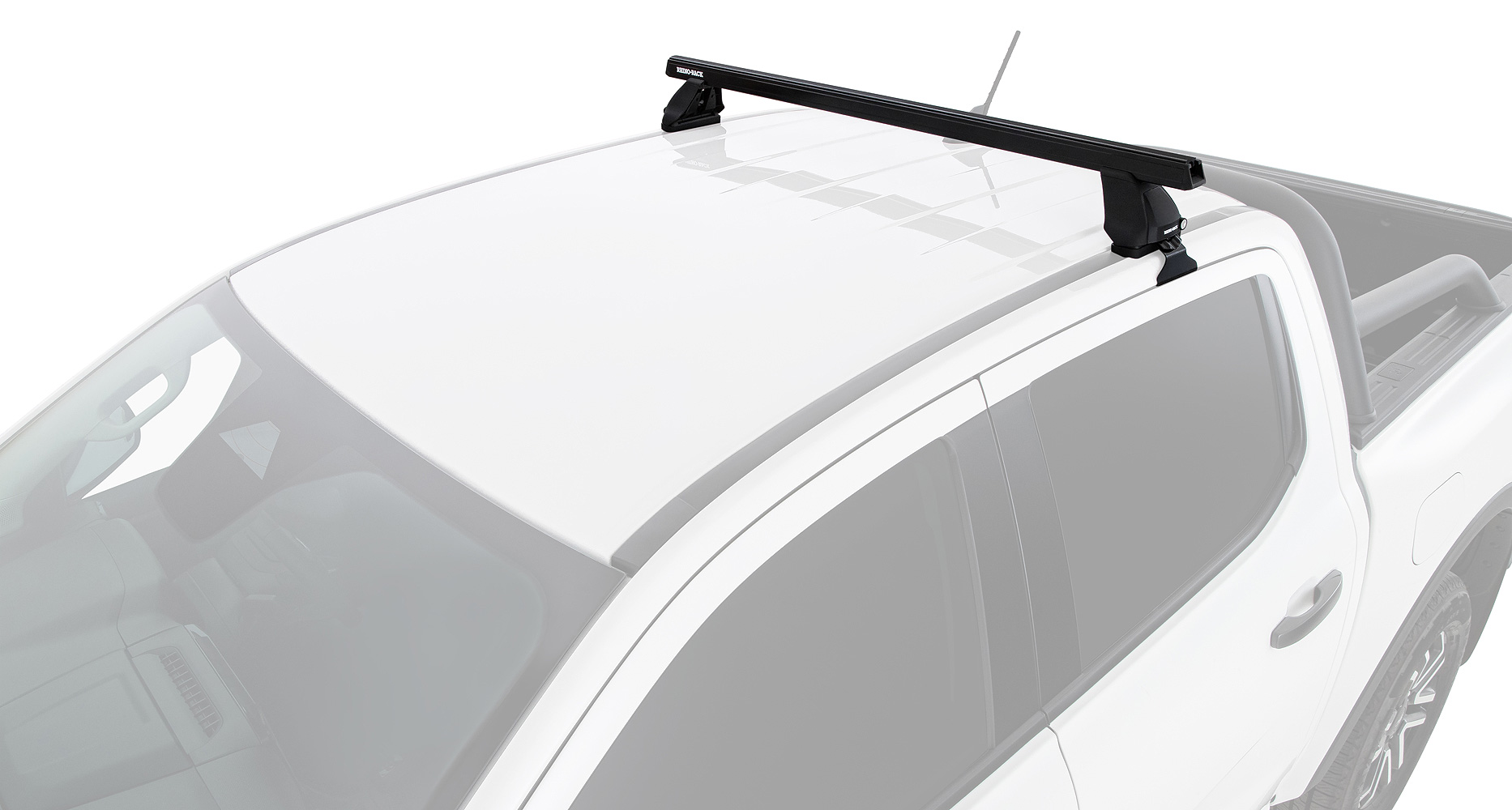Kit 1 barre de toit arrière Heavy Duty noire 1250mm série 2500 Ford Ranger T9 & Raptor T9 (P703) 2022- – Image 7
