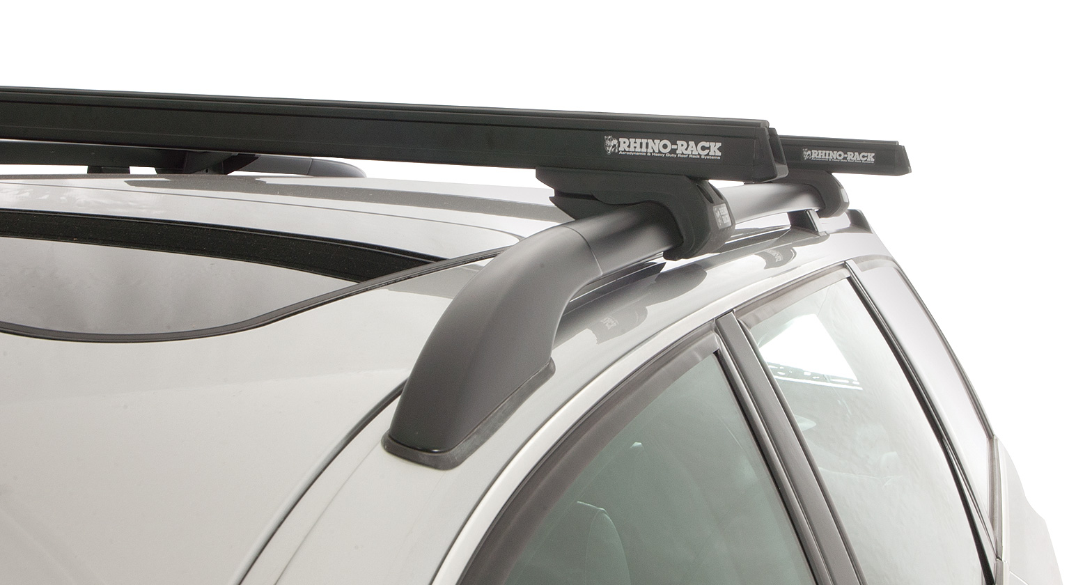 Kit 2 barres de toit noire 1120mm avec pieds CXB Heavy Duty Nissan Pathfinder Ti 1995-2001 – Image 7