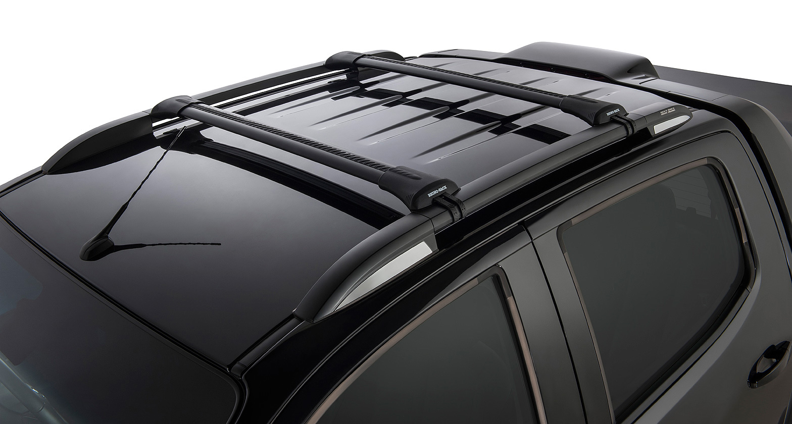 Kit 2 barres de toit noire 905 mm Vortex montage StealthBar – Image 7