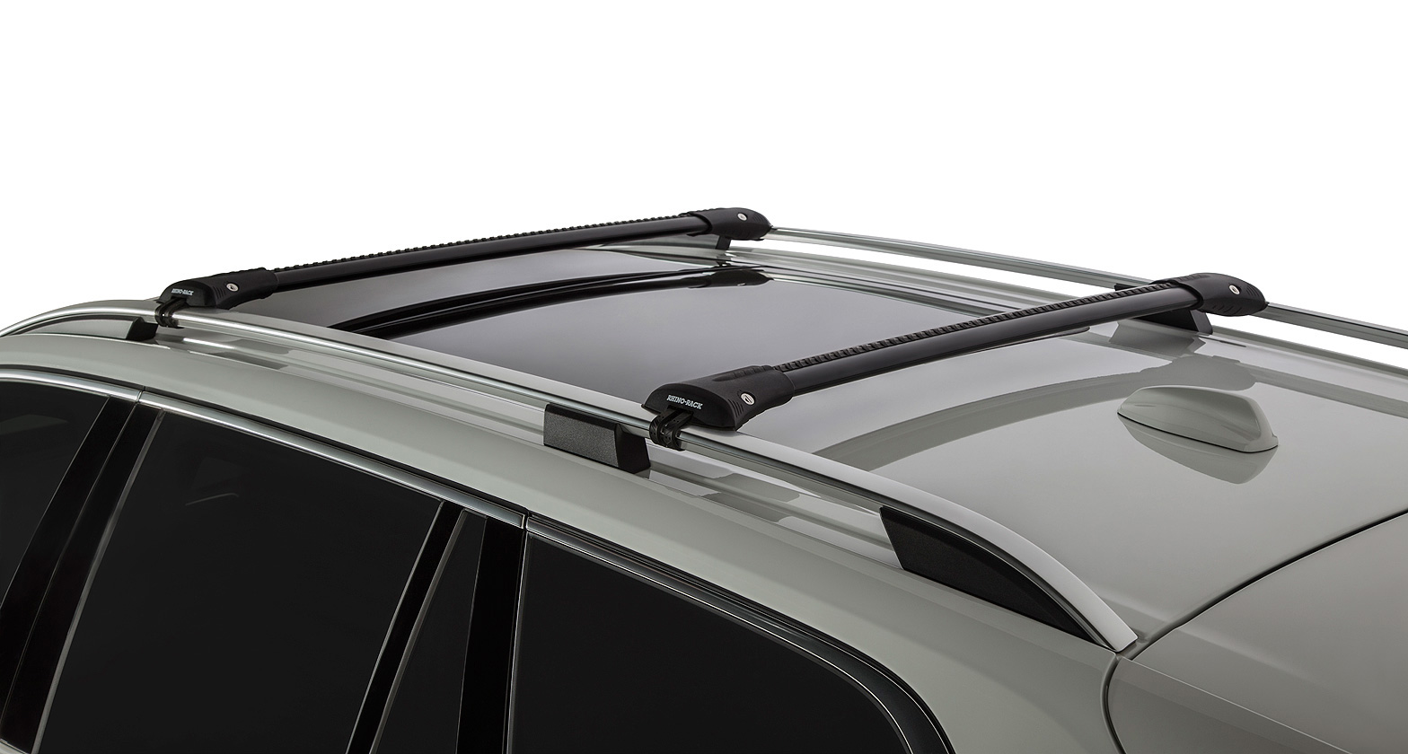 Kit 2 barres de toit noire Vortex 845mm montage StealthBar – Image 7