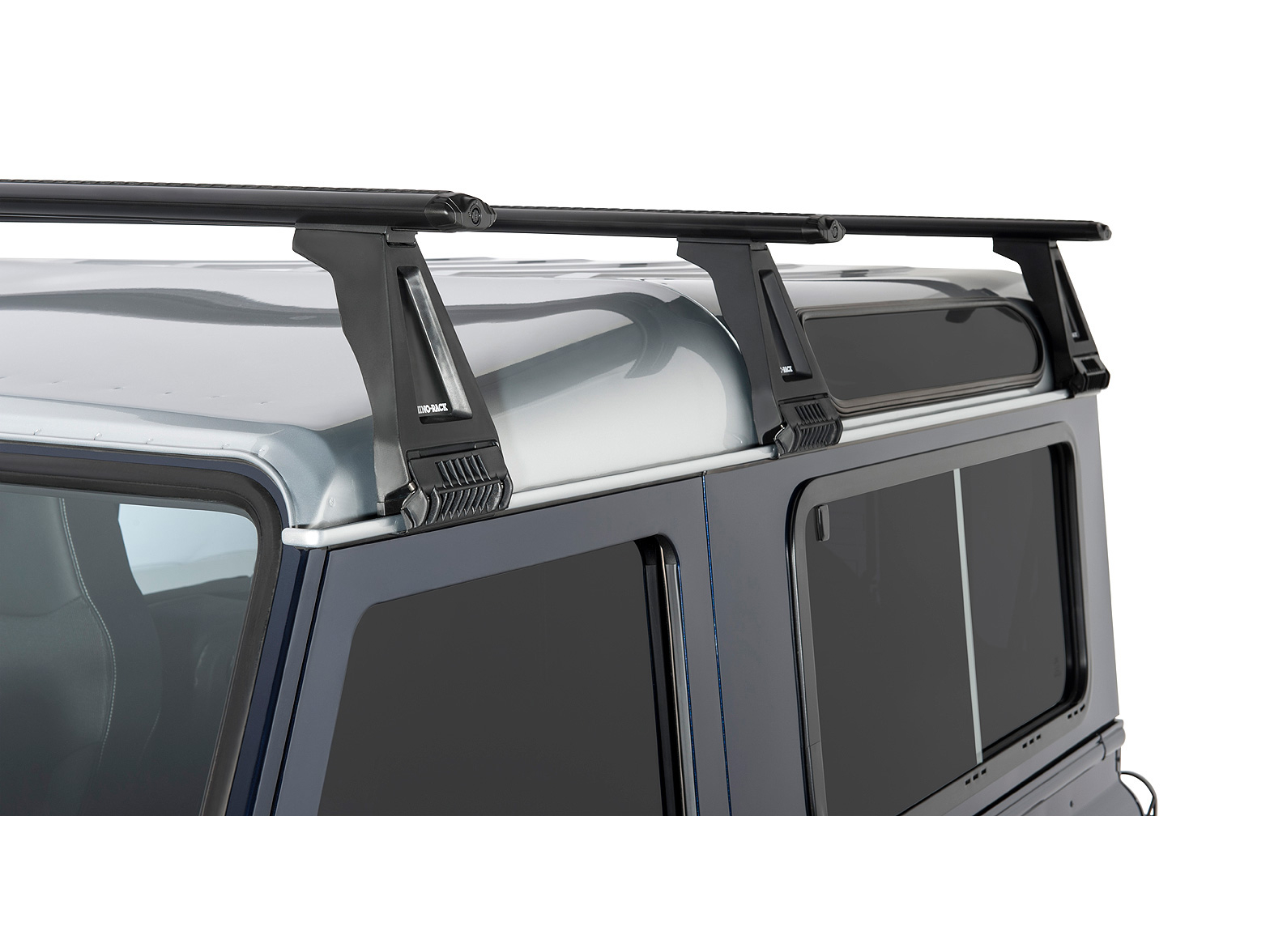 Kit 3 barres de toit Rhino Rack Sportz 1500mm Land Rover Defender 90 110 130 – Image 7