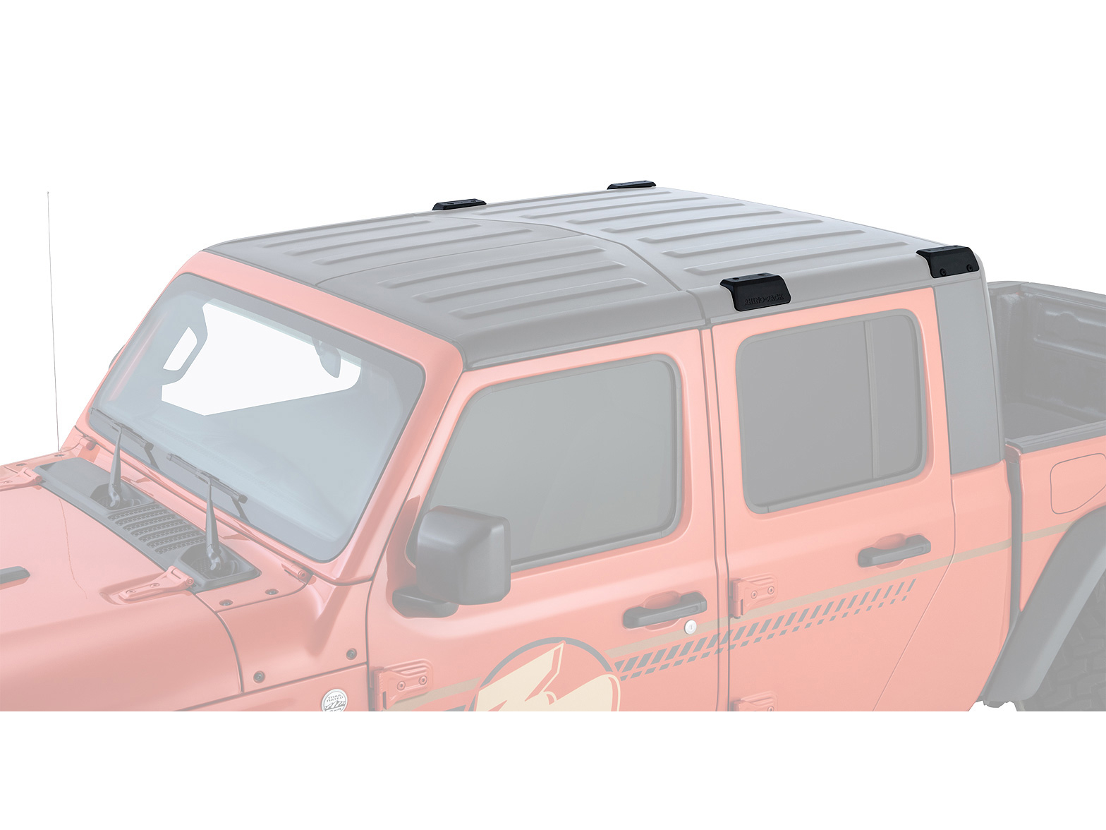 Kit 2 barres de toit Rhino Rack Sportz 1500mm Jeep Gladiator JT 2020- – Image 4
