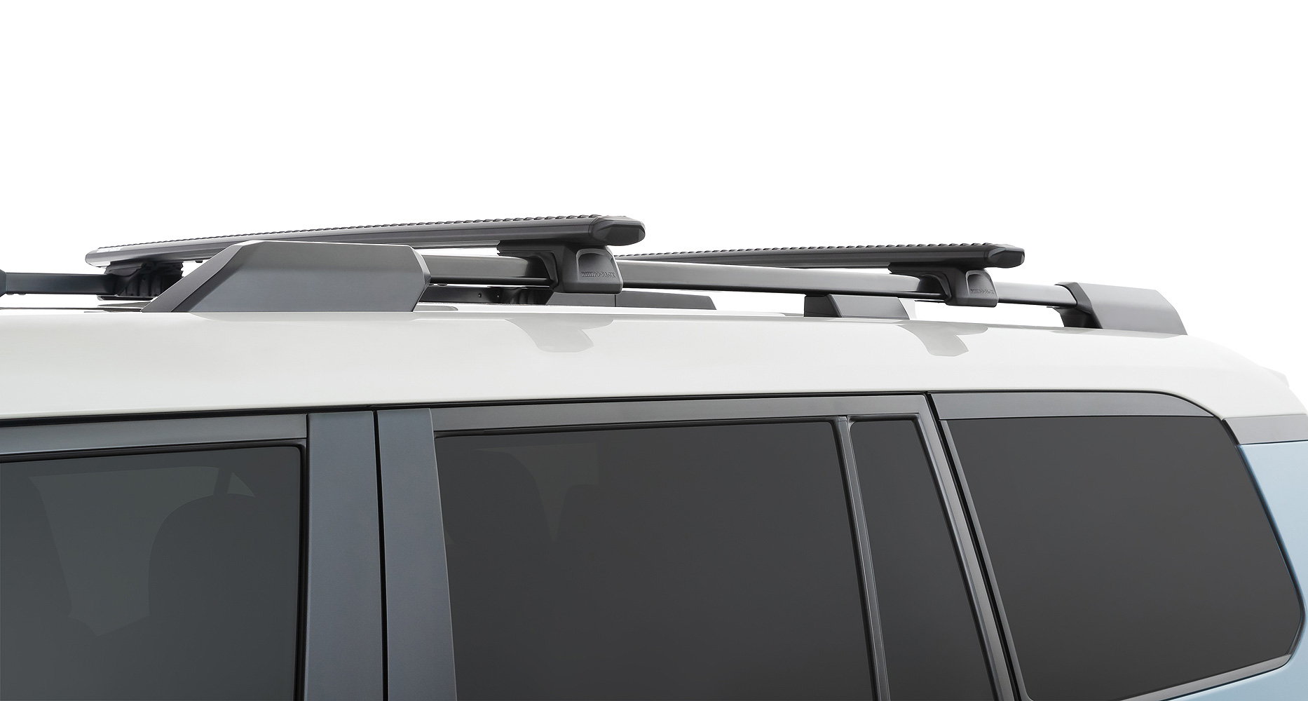 Kit 2 barres de toit Rhino Rack Sportz 1260mm sur rails de toit d'origine – Image 9