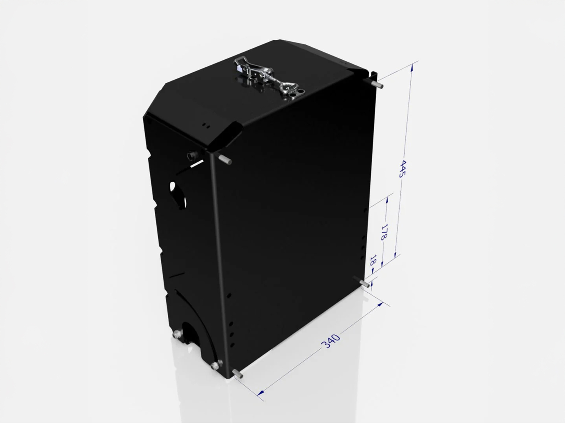 Support de Jerry Can 22L verrouillable Ontap noir – Image 4