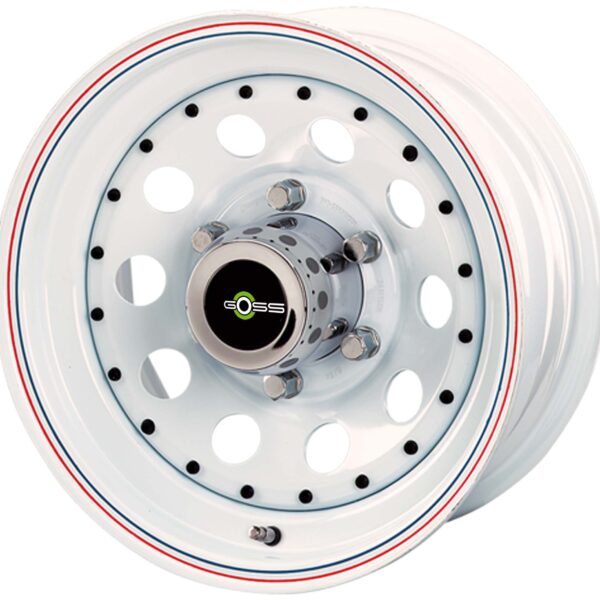 JANTE MODULAR 8 X 15  5x165.1 ET13 CB130.80 / BLANCHE (bB20)