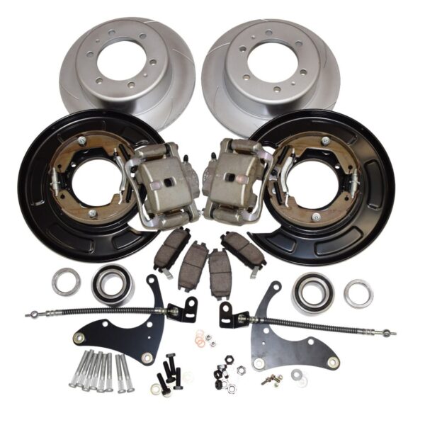 KIT CONVERSION TAMBOURS -> DISQUES AR TOYOTA HILUX REVO (Usage Compét