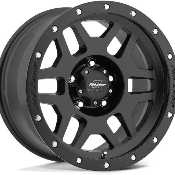 JANTE ALU P/C SERIE 41  9 X 17 6x139.7 ET-6 SATIN BLACK CB108