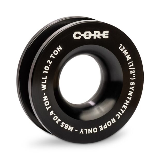 POULIE DE RENVOI CORDE SYNTHETIQUE 98mm (DONUT) - BLACK - 20.4 TONNES