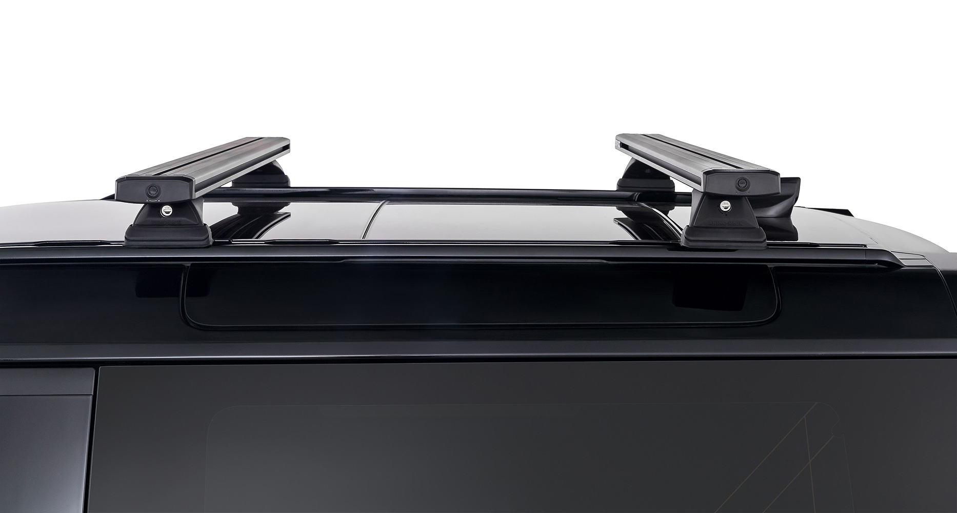 Kit 2 barres de toit noire 1260mm système Reconn-Deck avec pieds RCL-RCH Land Rover Defender II 90 L663 2021+ – Image 10