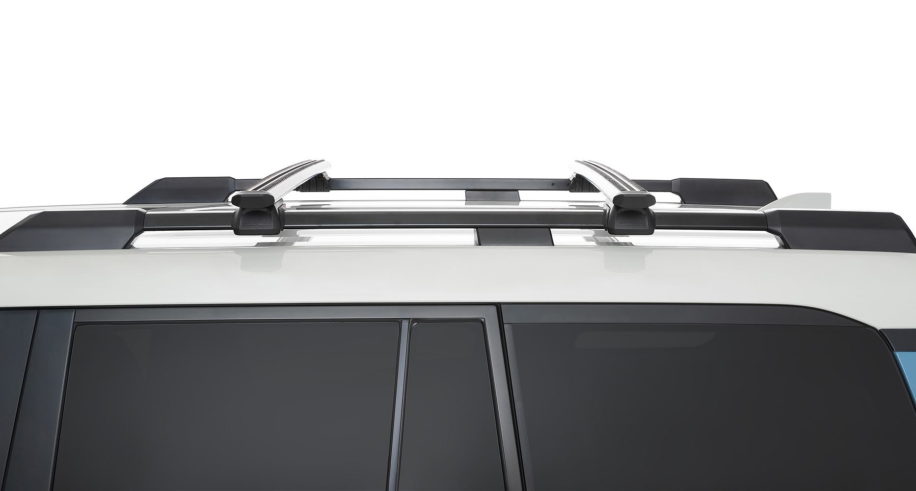 Kit 2 barres de toit Rhino Rack Sportz 1260mm sur rails de toit d'origine – Image 10