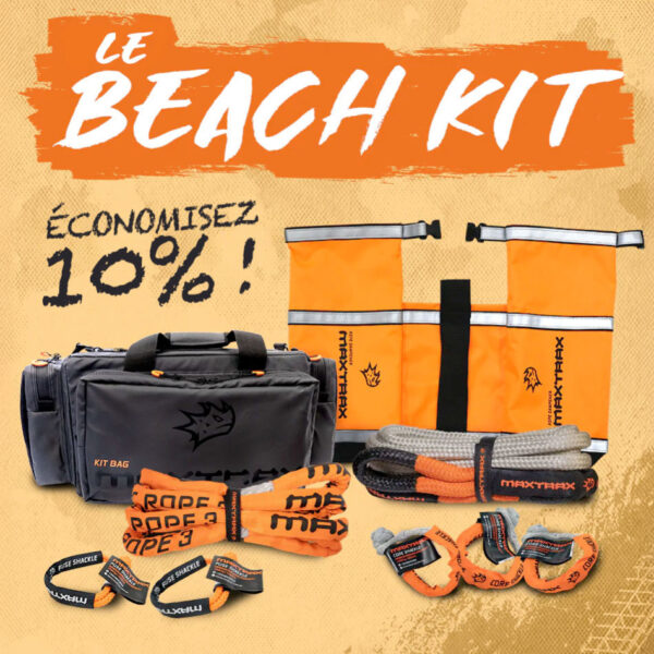 Kit de treuillage Maxtrax recovery Beach Kit