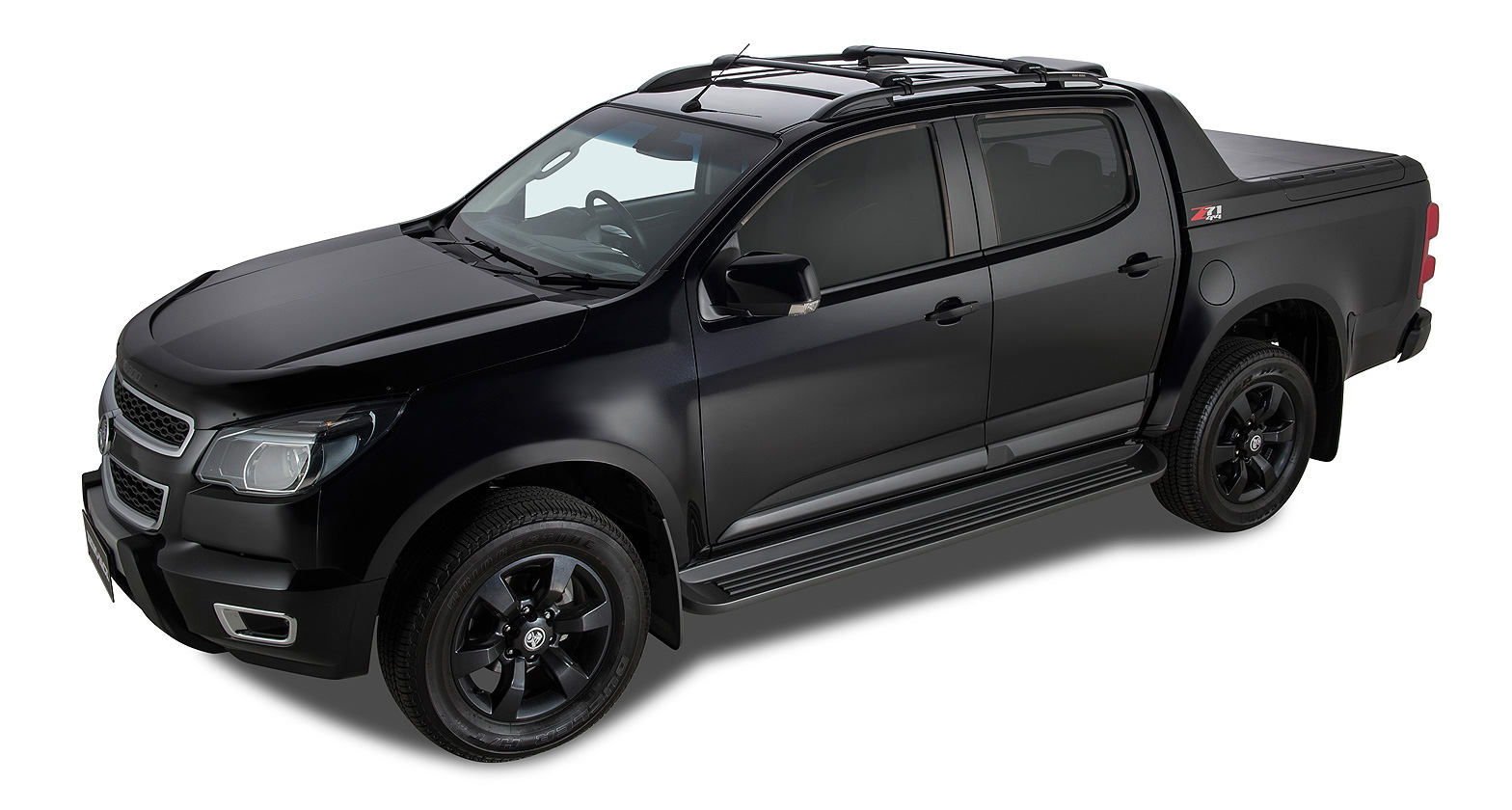 Kit 2 barres de toit noire 905 mm Vortex montage StealthBar – Image 11