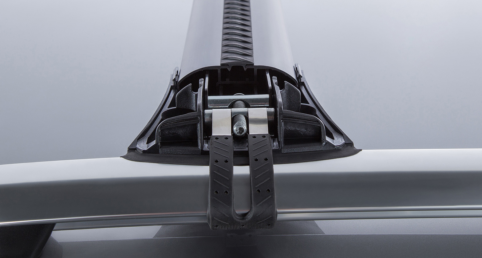 Kit 2 barres de toit noire 845/905mm Vortex montage StealthBar – Image 12