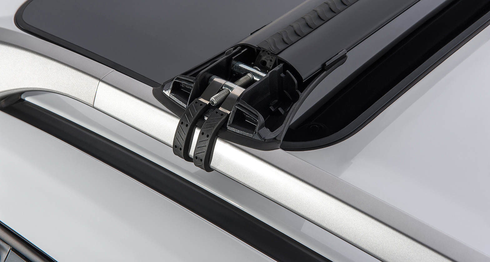 Kit 2 barres de toit noire 785/845mm Vortex montage StealthBar – Image 16