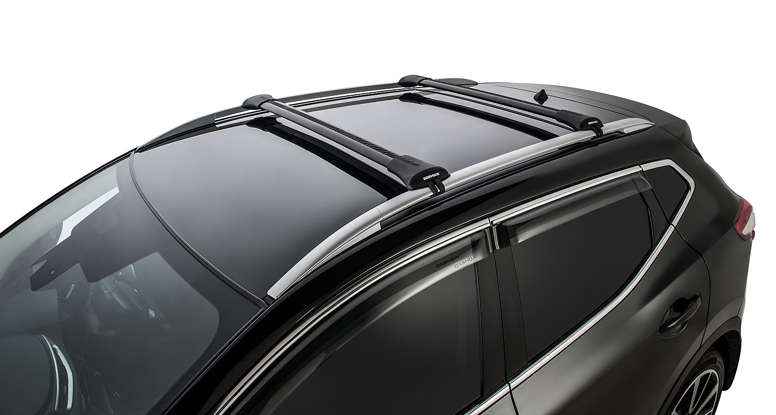 Kit 2 barres de toit noire 845/905mm Vortex montage StealthBar – Image 17