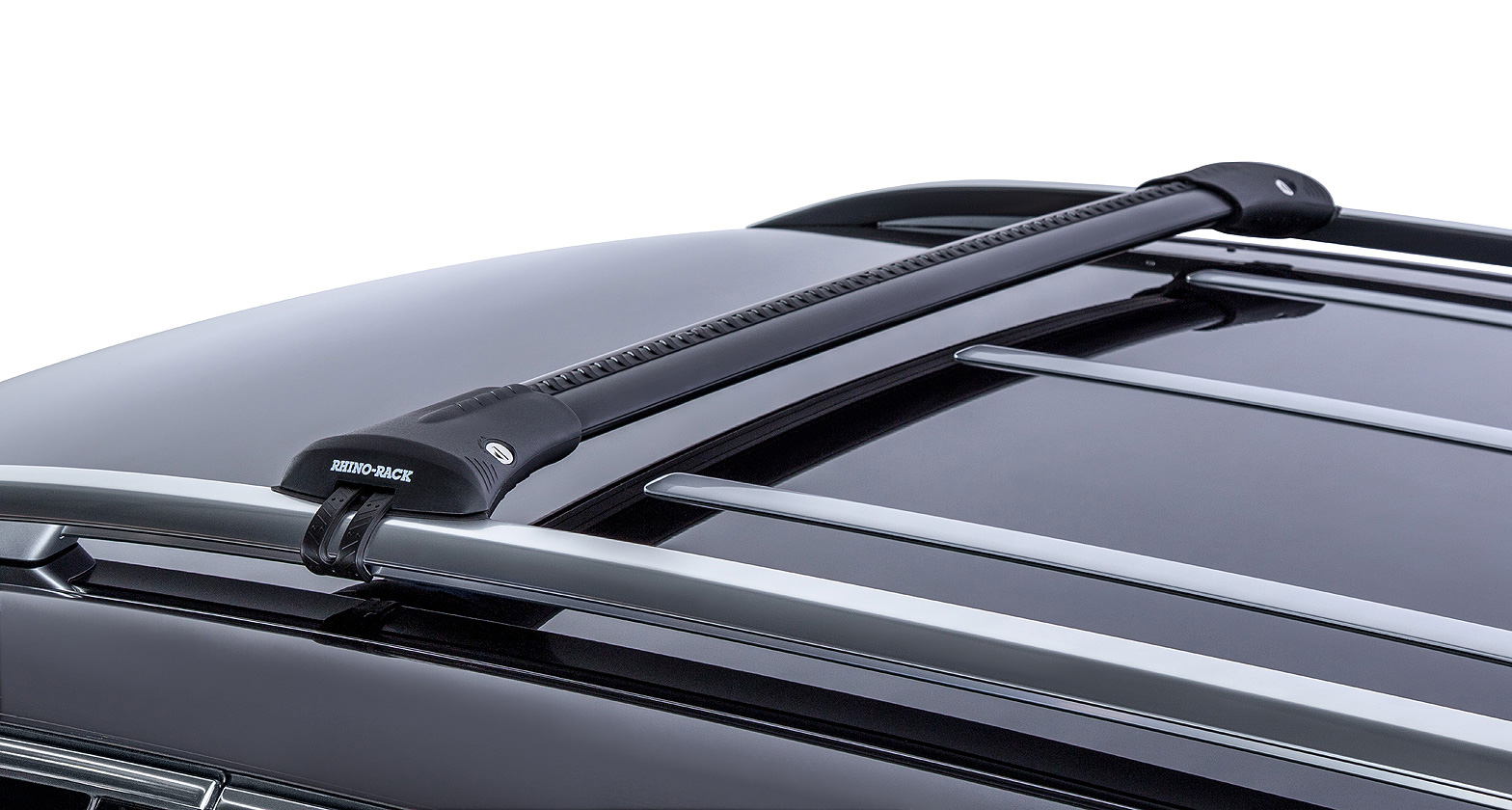 Kit 2 barres de toit noire 845/905mm Vortex montage StealthBar – Image 19