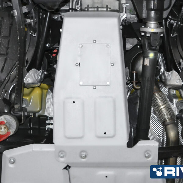 Alternative view of PLAQUE PROTECTION RIVAL MOTEUR JEEP JL ES  (bN10)